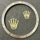 Rolex DateJust 26mm Ladies Stainless Steel Engine Turned Bezel Ref: 6917